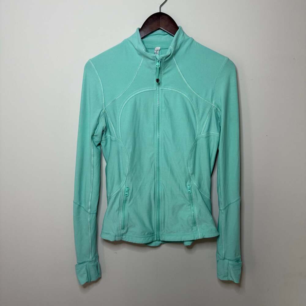 Lululemon Define Jacket Size 8 Mint Green